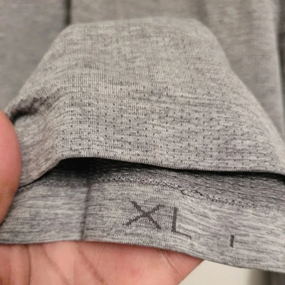 LULULEMON Men's XL Metal Vent Tech long sleeve shirt Slate gray athleisure - Picture 8 of 11
